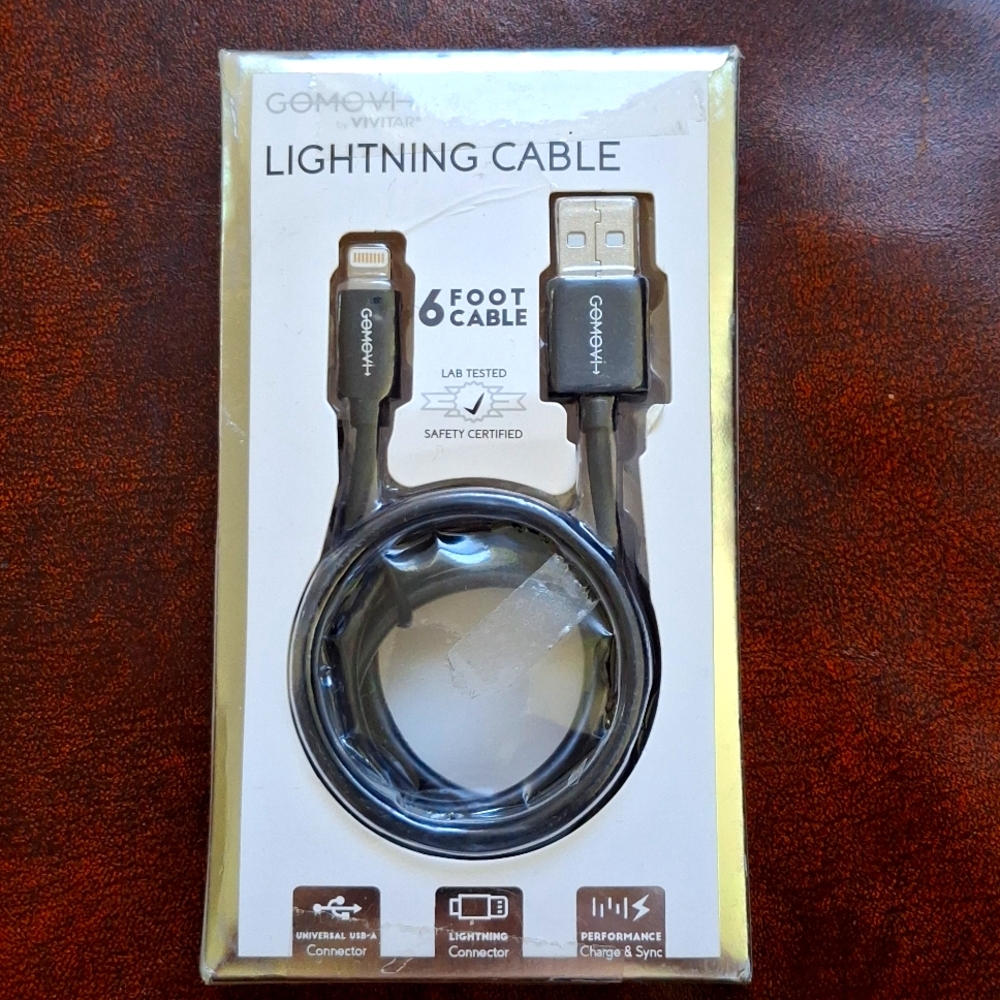 Vivitar Gomovi lightning cable 6 ft